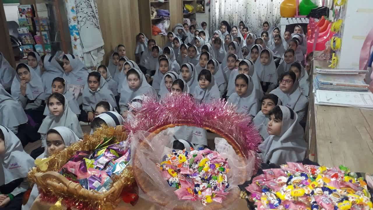 برگزاری جشن نیمه شعبان و طبخ آش رشته در مدرسه